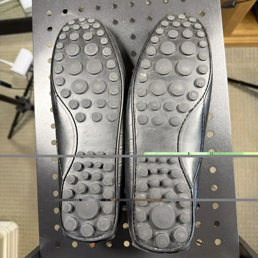 Steve Madden York Mens 10 Black Croc Leather Driver